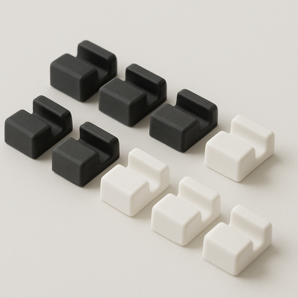 Adhesive Cable Clips (Set of 8)